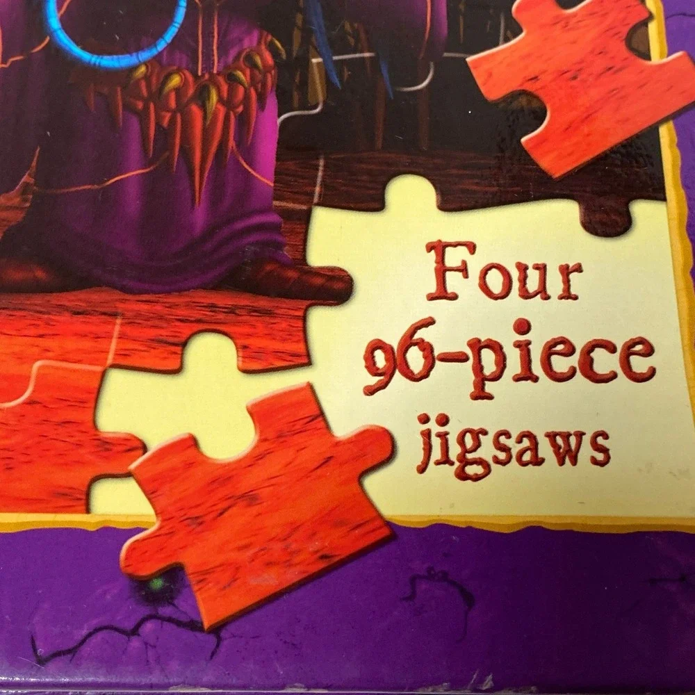 Goblins Jigsaw Book Danny Willis 2006 Five Mile Press Hardcover Puzzles Grrym